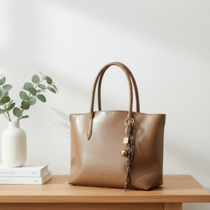 Brown Classic Tote Bag
