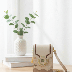 Elegant Beige Sling Bag
